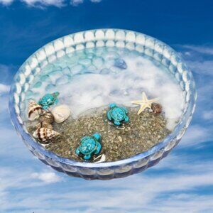 Beach Theme Trinket Dish # 1784